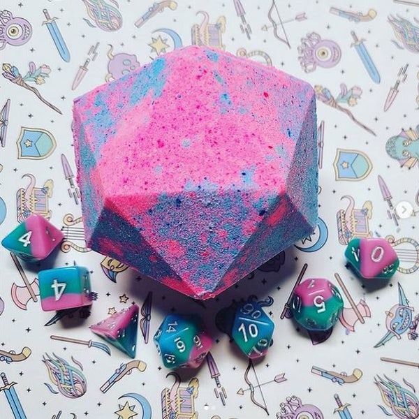 Discount Pack - one of each size D20 Bath Bombs