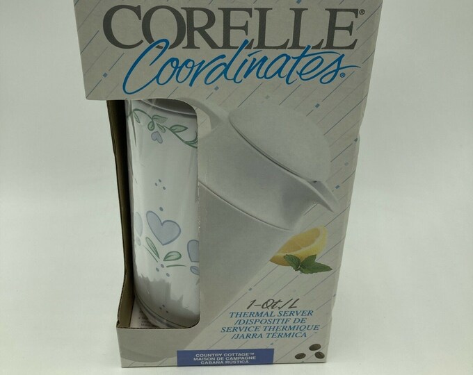 Corelle Coordinates Country Cottage Thermal Server 1 Quart Etsy