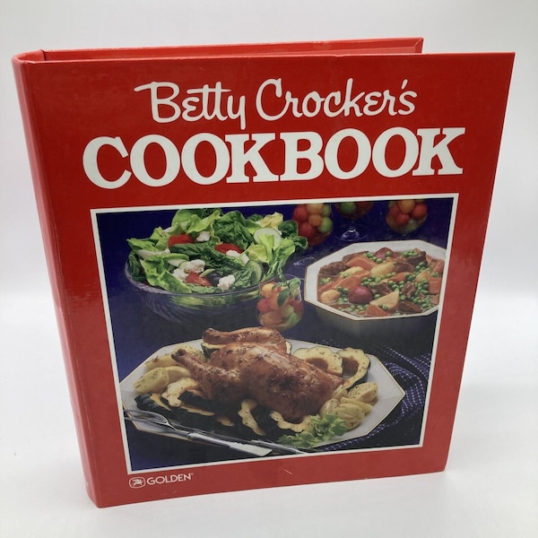 Betty Crocker's Cookbook 5 Ring Bound Vintage 1986