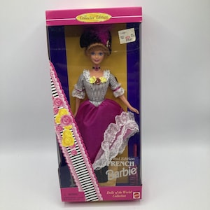 Mattel Dolls of The World French Barbie Doll Second Edition