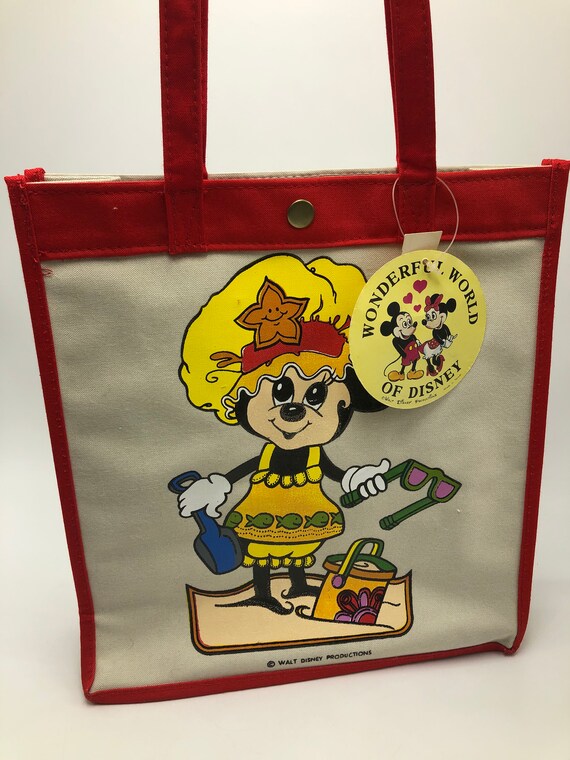 Minnie mouse canvas tote bag best sale