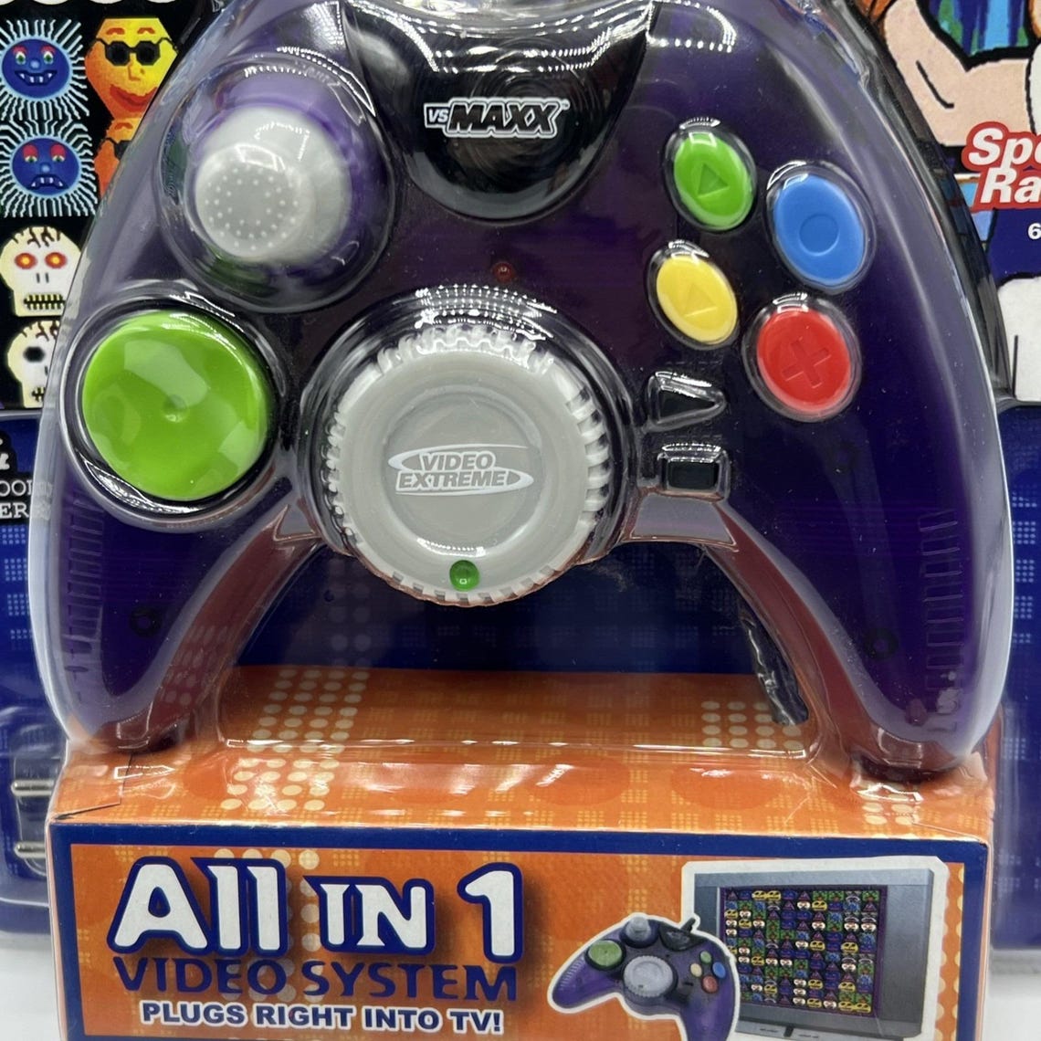 VS Maxx Video Extreme All-in-1 Controller System 50 Games Plug N Play, foto 4 di 5