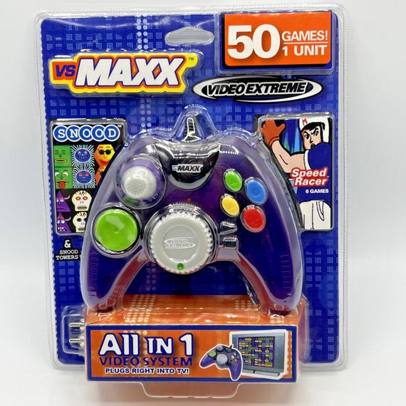 VS Maxx Video Extreme All-in-1 Controller System 50 Games Plug N Play