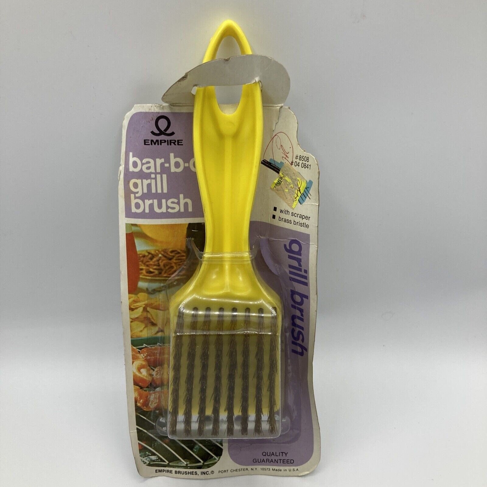 Bbq Grill Brush 12-inch Y-shaped Wire Bristles Cleaning Brush For