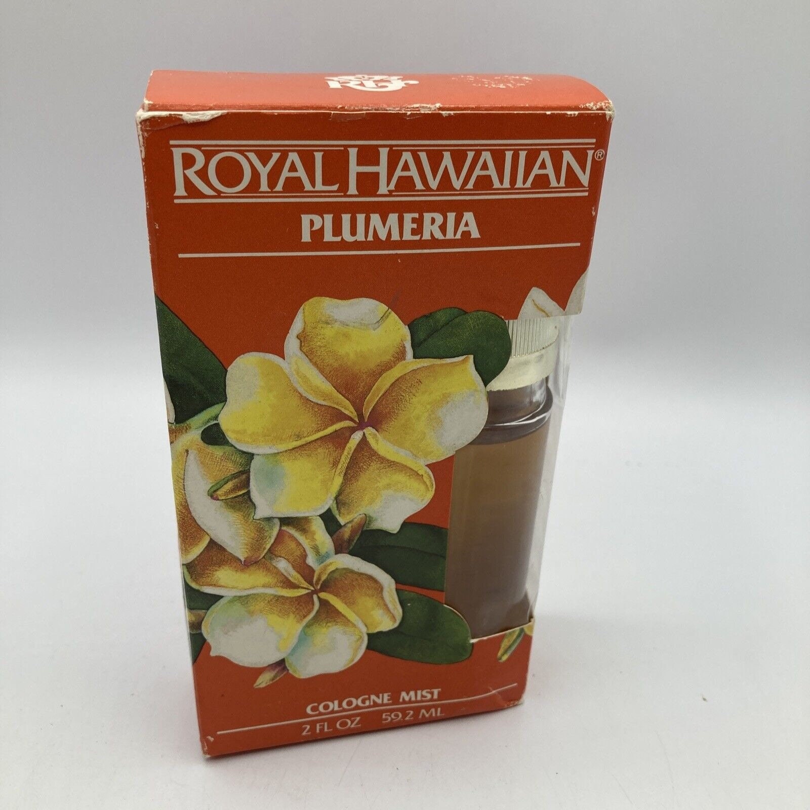 Royal Hawaiian Plumeria Cologne Mist Oz Vintage Fragrance