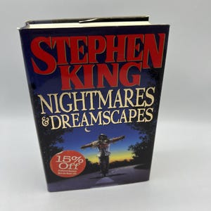 Nightmares & Dreamscapes by Stephen King Hardcover 1993 1st Edition Dust Jacket