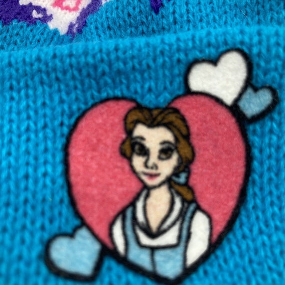 Vintage Aqvila Disney Beauty and the Beast Pom Kn… - image 4
