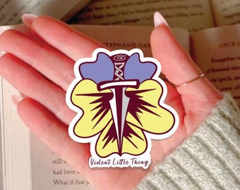 Violent Little Thing Fourth Wing Sticker, Kindle Sticker