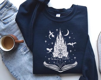 Fantasy Book Sweatshirt: Cozy Reader's Romantasy Crewneck