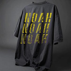Diseño de camiseta de semitono con el nombre Noah: PNG retro (descarga digital)
