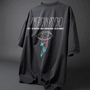 American Psycho Halvton T-shirt Design: DTF DTG PNG (digital nedladdning)