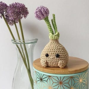 Flower Onion Crochet Pattern, Onion Crochet, Onion Amigurumi, Crochet Onion, Onion Amigurumi Pattern, Onion Pattern PDF file