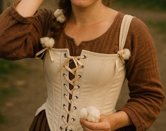 Renaissance Wikinger Korsett für Frauen, Mittelalterliches Overbust Ren Faire Korsett, Vintage Renaissance Piraten Frau Korsett, Mittelalterliches Cosplay Kostüm