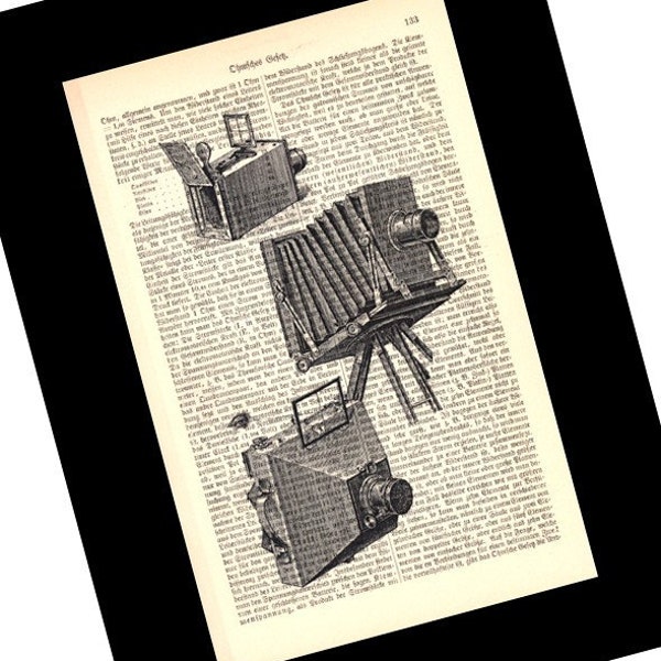 Antique Photography, dictionary print, literary gifts, book nook, bookish gifts, old book pages