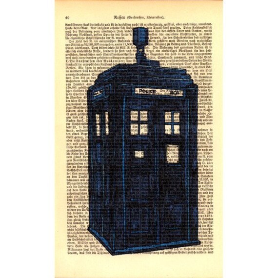 Office Decor Doctor Who Dr Who Desk Accessories Rustic Etsy