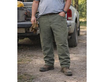 Carhartt B11-MDT Mens Blue Utility Single Knee Thick Pants Size 