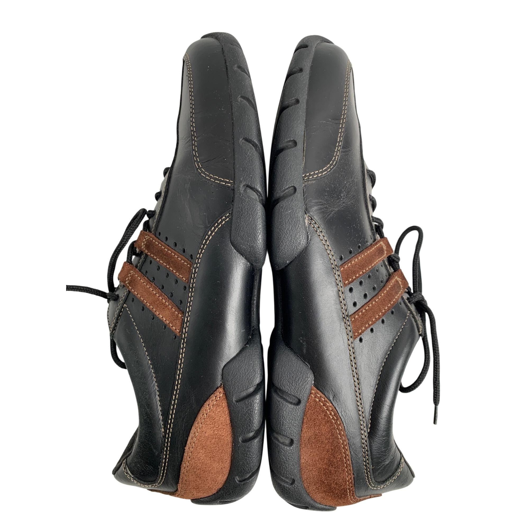 Rockport XCS Boat Shoes Mens 9 Brown Leather Lace Up Moc Toe Comfort Preppy Shoe Men main image 3