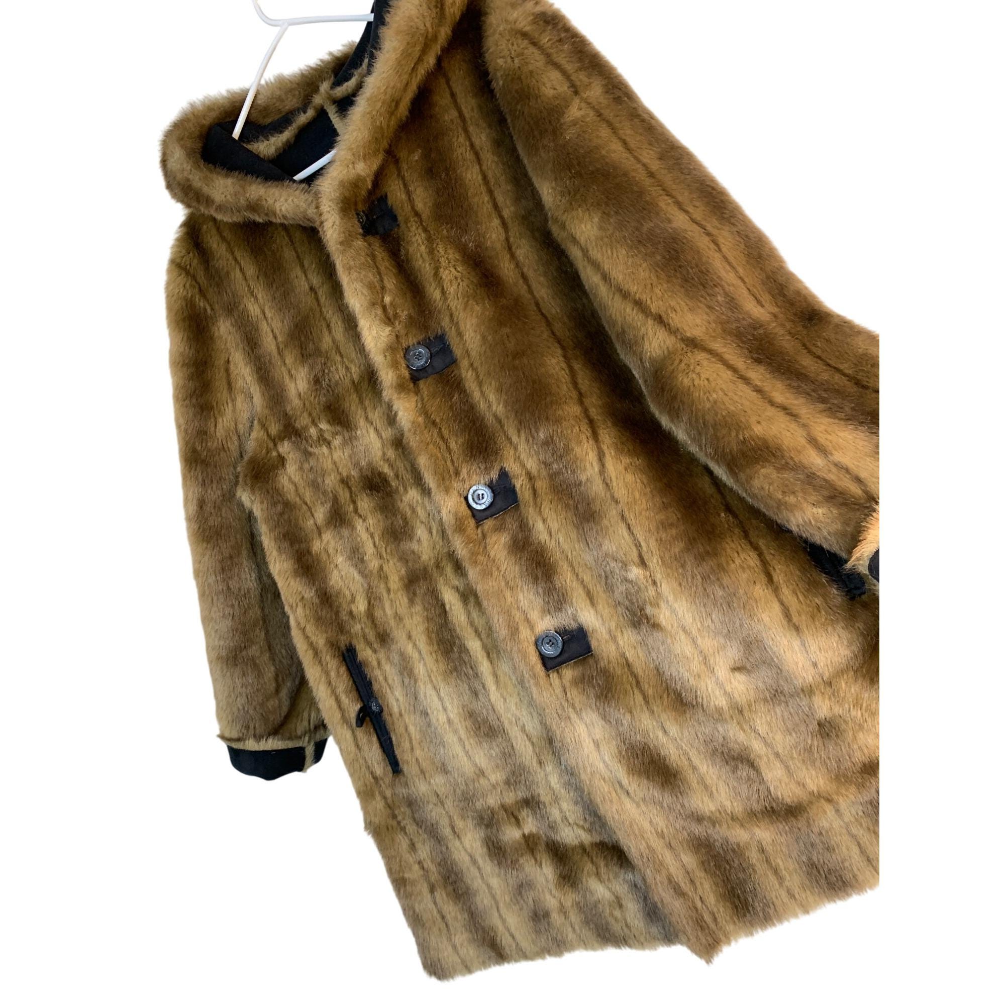 ジャケット・アウター Convertible Faux Fur Tippet Coat ジャケット・アウター Convertible Faux Fur Tippet Coat Bianca
