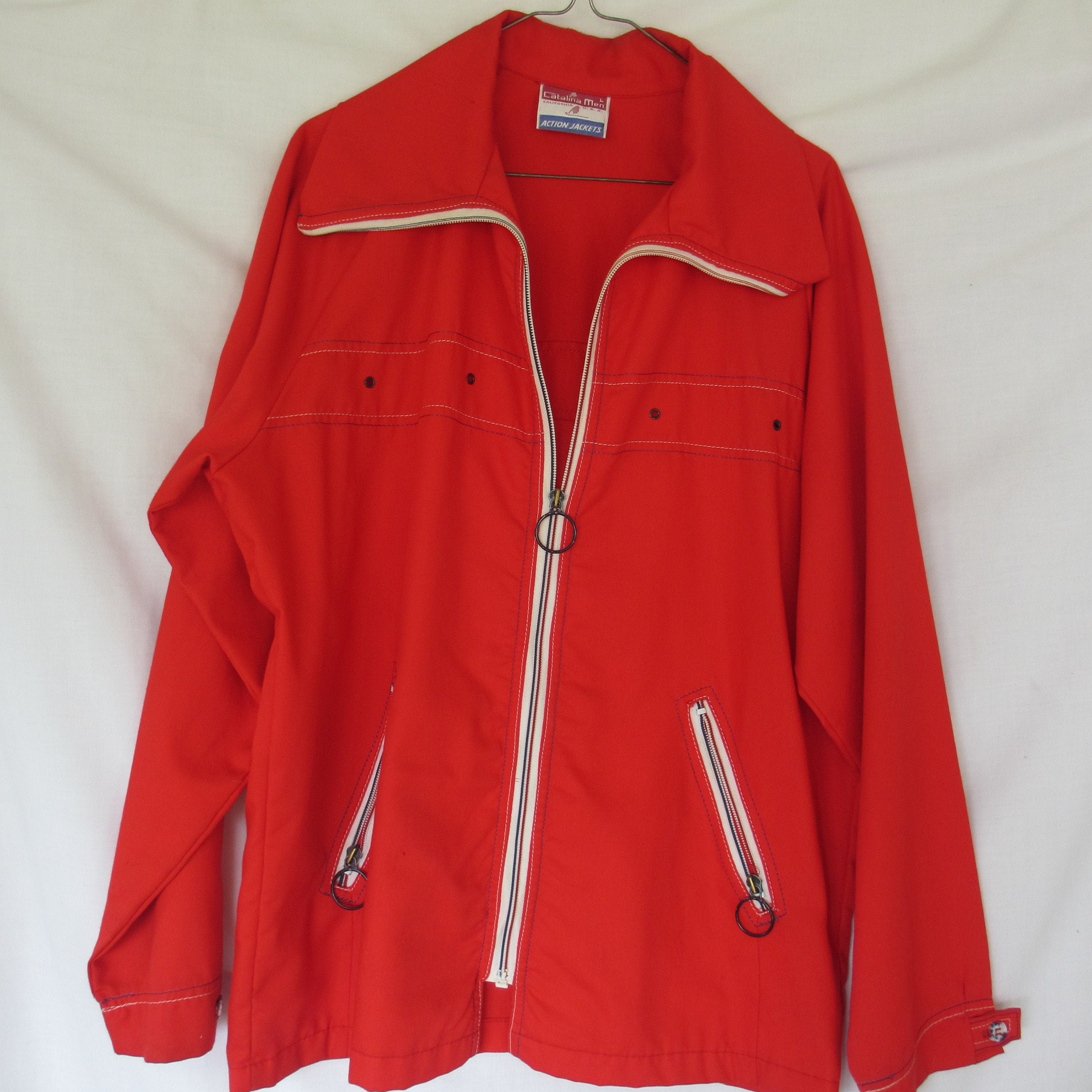 Vintage Mens Catalina Action Jacket Sailing