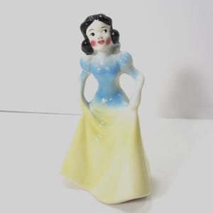 Vintage Snow White Ceramic Figurine