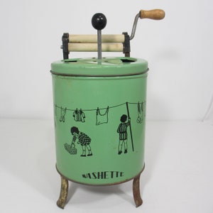 Vintage Rare 1930's Buffalo Toy Wringer Washing Machine