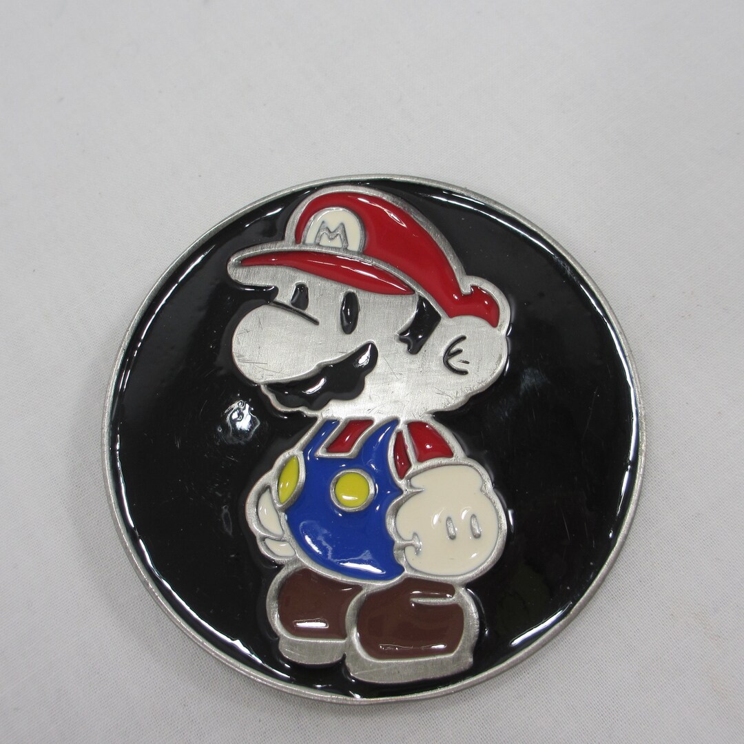 Super Mario World Belt Buckle Gamer Unisex Etsy