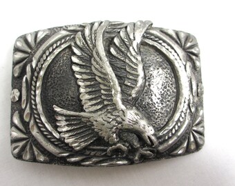 Vintage Flying Eagle Belt Buckle