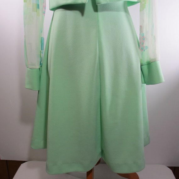 Vintage Junior Girls Summer Dress with Jacket - image 3