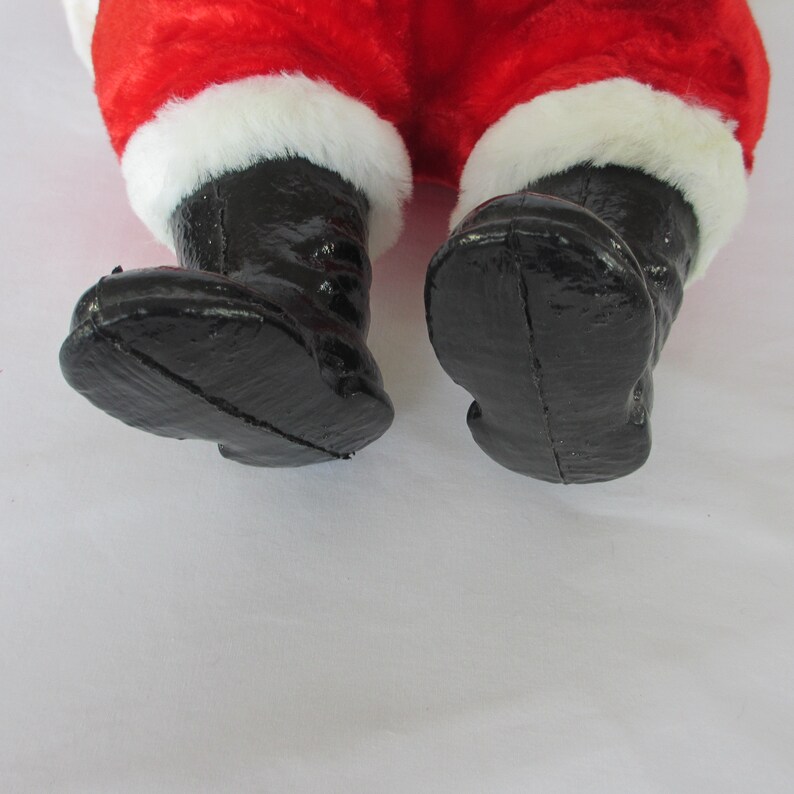 Vintage Large Stuffed Santa Claus 2 Feet Tall | Etsy