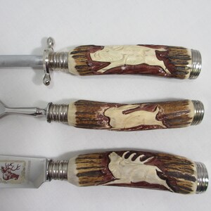 Set Solingen Baron – Couteau Et Fourchette à Viande Vintage