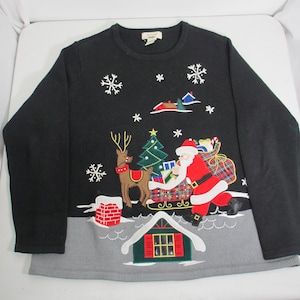 Vintage Bechamel Christmas Sweater