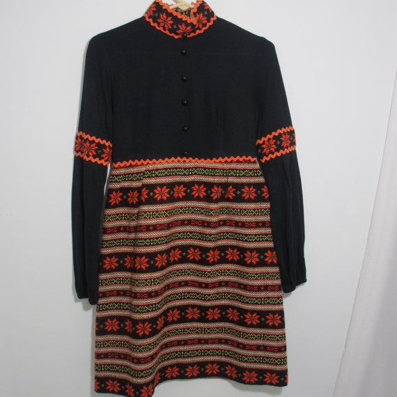 Darling Gay Gibson 1960's Winter Dress