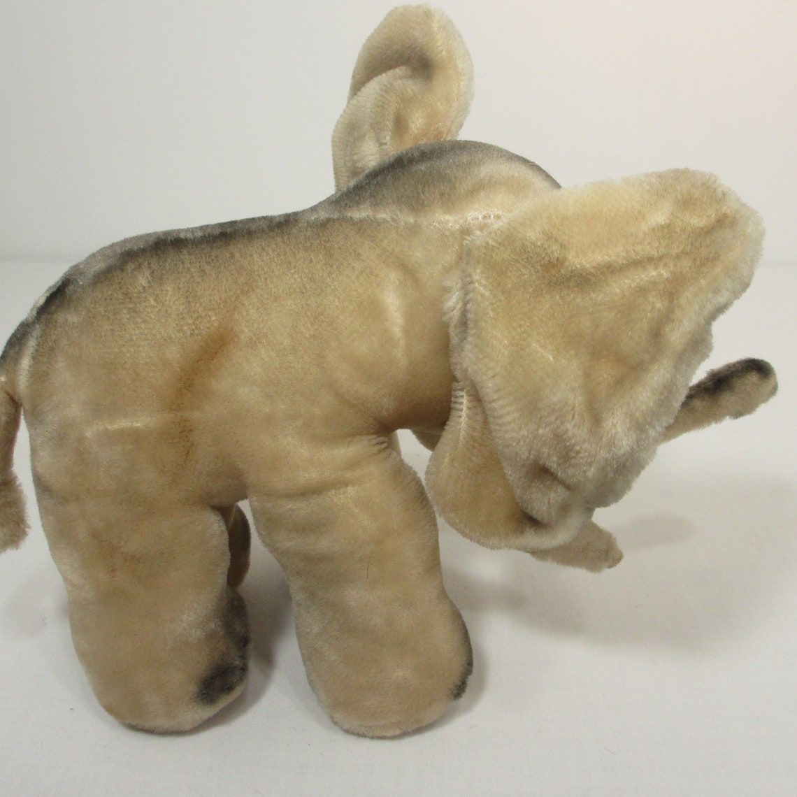 Vintage Stuffed Elephant Toy Etsy