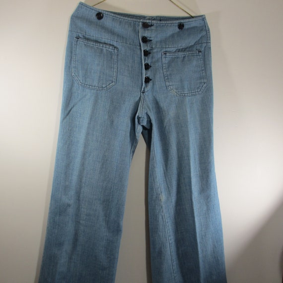 Vintage Male 1970's Bell Bottom Jeans