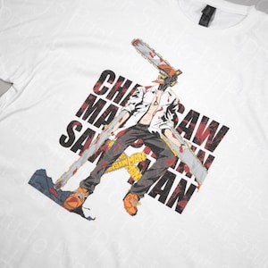 Chainsaw Man Anime T Shirt, Gildan Soft style, Multiple colors available