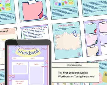 Kids Business Workbook: Entrepreneurship Activities (PDF Download)