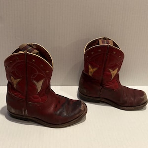 普*人様 VINTAGE ウエスタンヒールブーツワインレッド sullivan O Sullivan's Boots - Etsy