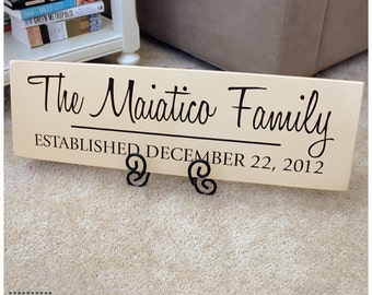 Personalized Family Name Sign Plaque Custom Wood: The School Teacher