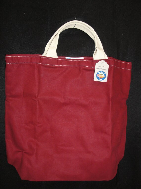 maroon canvas tote bags
