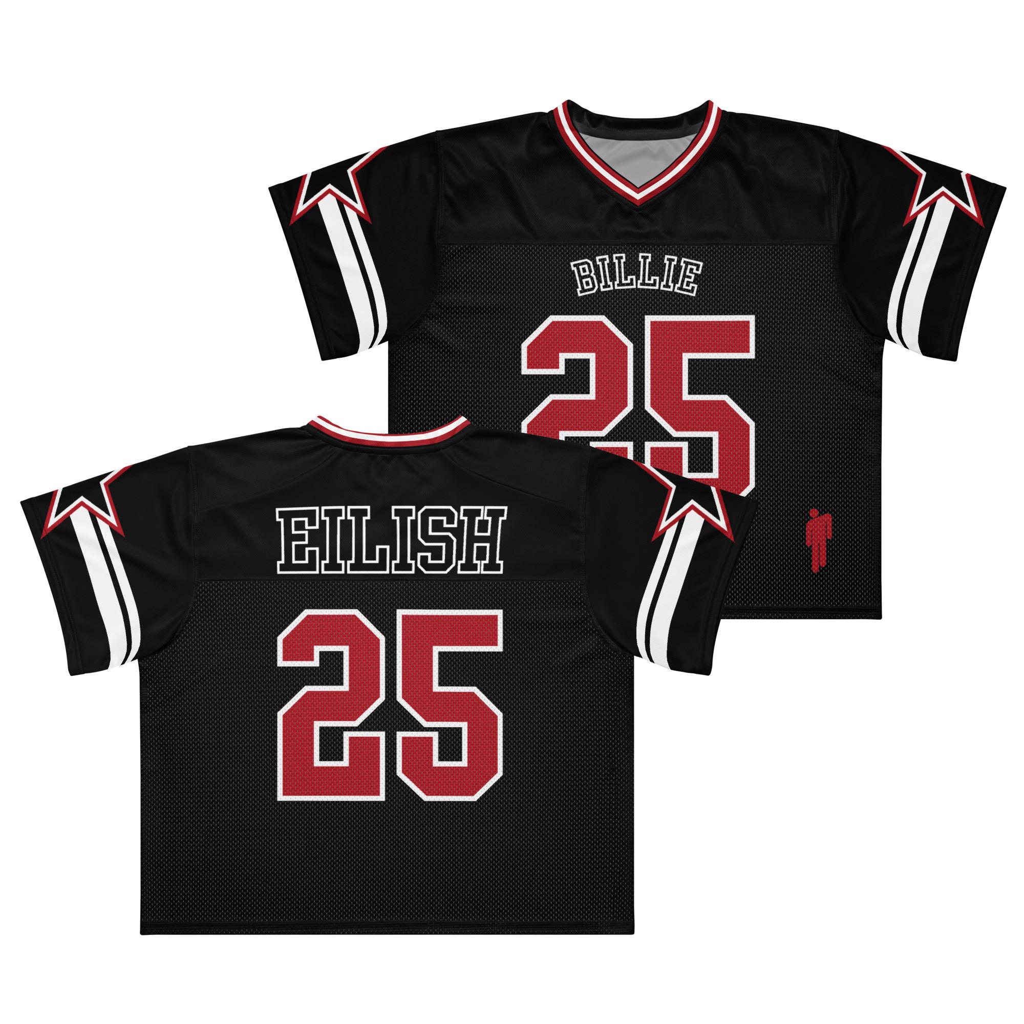 Billie Eilish Jersey Red - Etsy
