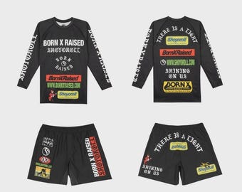 Shoyoroll Born X Raised Rash Guard & Shorts: No Gi Uniform - Etsy