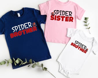 Personalized Family Spider Shirt, Custom Spider Dad Shirt, Spider Mom Shirt, Spiderman Family Shirt, Family Matching Outfit, Spiderman Shirt