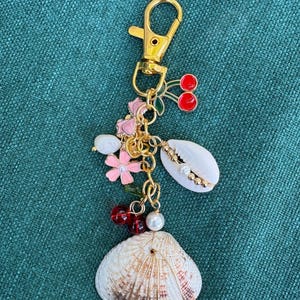 Cherry bag charm