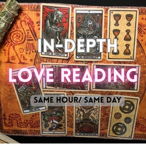 Lectura de Tarot del Amor a la misma hora, Lectura de Almas Gemelas, Lectura Psíquica Detallada, Lectura Máxima con Cartas del Tarot