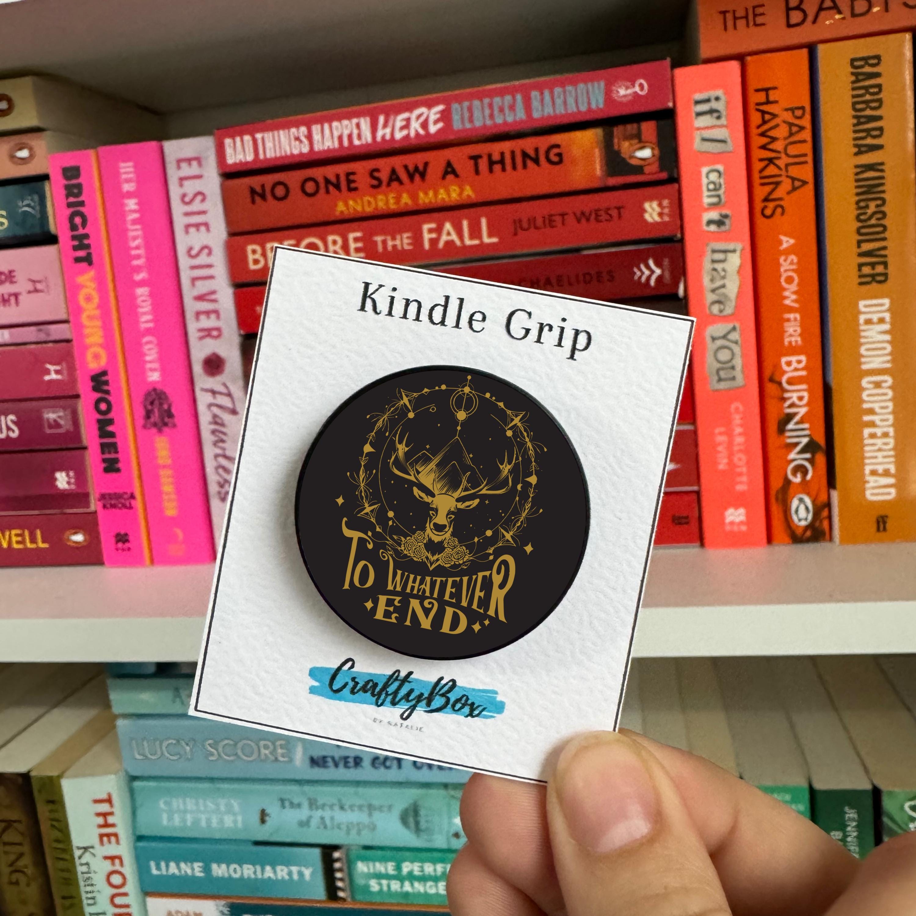 To Whatever End Throne of Glass Kindle eReader Grip