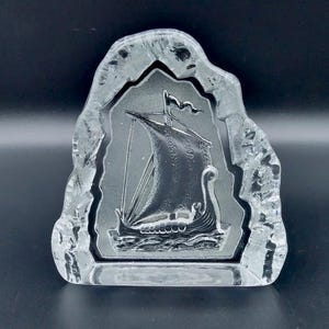 Nybro Glass Viking - Etsy