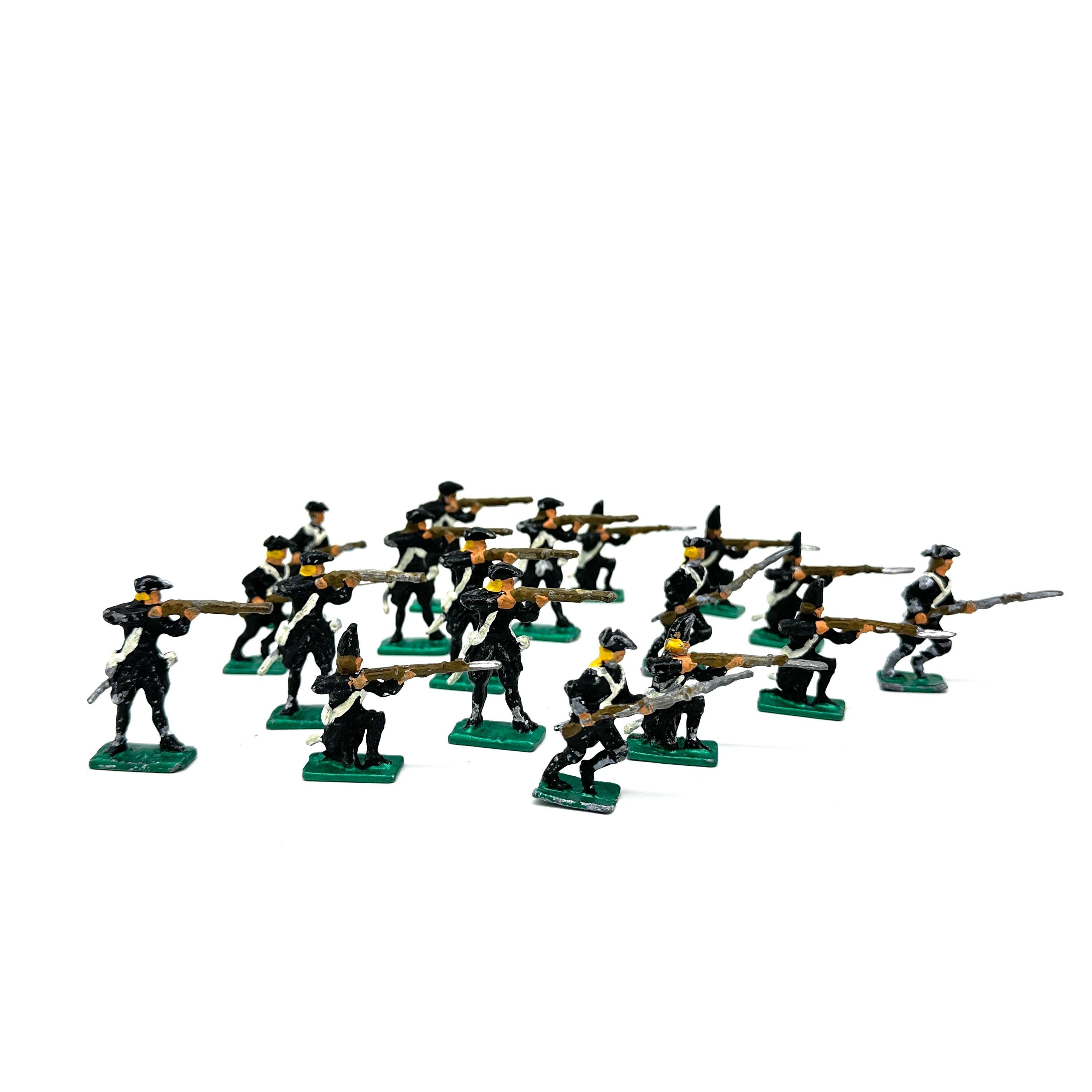 Plat D'étain - Soldat - Lot De 2 Cavaliers Ancien Régime