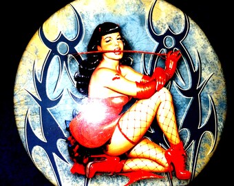 Betty page Tin Rare Collectible