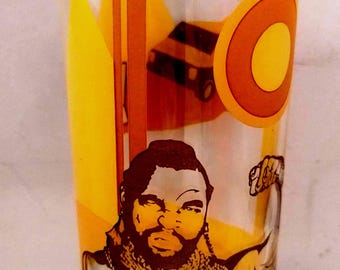 TV Land Promotional Mr.T A Team Cocktail Glass.