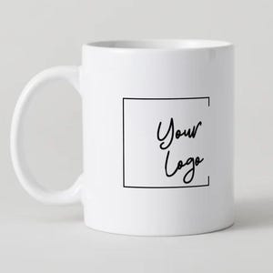 Customizable ceramic coffee mug with business logo coffee mugs for businesses logo coffee mug 11 oz